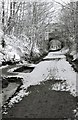 Old Town Rail Path near Springfield Road Bridge, in winter