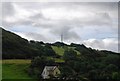 Looking towards the Communications Mast