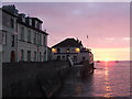 Appledore Royal George at sunset