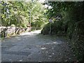 Landslide on Graig Road between Godre