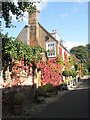 Ivy clad house in St Peter