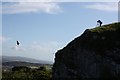 SH7783 : Bird Cliff at Pen-y-Dinas, Great Orme by Richard Kay