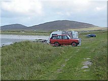 NF8776 : Wild camping at Tràigh Lingeigh by Oliver Dixon