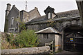 Entrance to part of the extensive buildings - Gelli Aur Country Park