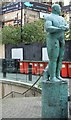 Statue behind Princes Square