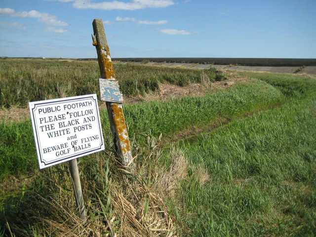 Frinton-on-Sea: Kirby Brook and signs © Nigel Cox :: Geograph Britain ...