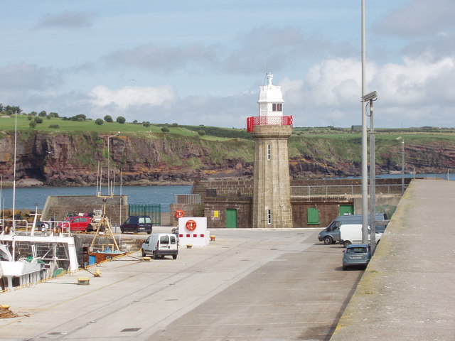 Lighthouse at Dunmore Harbour