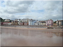 SX9676 : View of Dawlish from the beach by Stacey Harris
