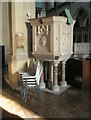 The pulpit at St Margaret of Scotland, Eastney