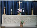 The altar at All Saints, Portsea