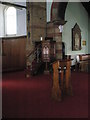 The pulpit at St Luke