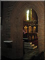 View from the side chapel through to the main altar