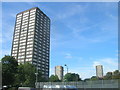 Tower blocks from Silchester Road W10