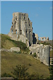 SY9582 : Corfe Castle, Dorset by Peter Trimming