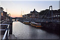 Portway Marina at sunrise