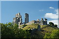 SY9582 : Corfe Castle, Dorset by Peter Trimming