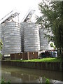 SP9212 : Wendover Arm at Gamnel Wharf - Grain Silos by Gerald Massey