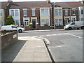 Looking out from Compton Road into Randolph Road