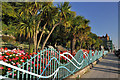 Garden fence on The Esplanade - Penarth