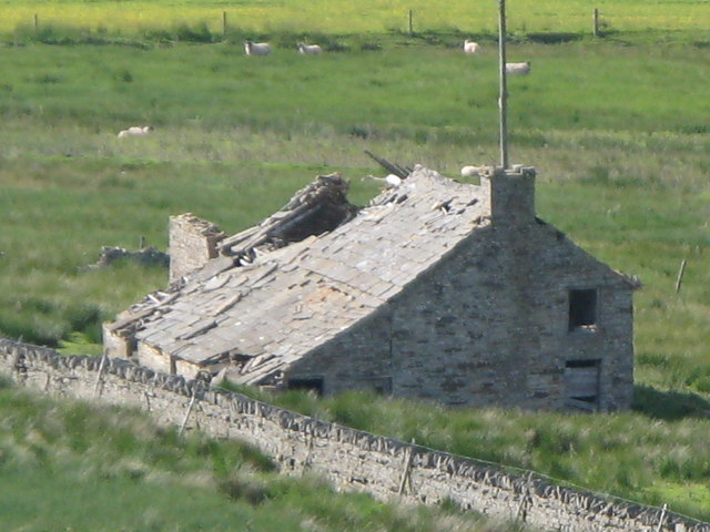 (Another) ruined cottage in the Byerhope Valley