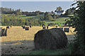 Hay bales off the Sully Road - between Sully and Dinas Powys