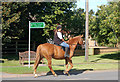 Riding through Grandborough