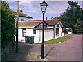 Victorian gas lantern, this time on a private road