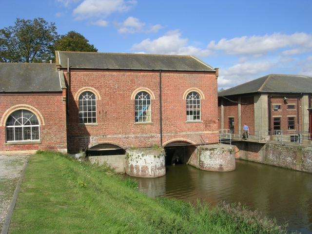 Back of Lade Bank Pumping Station