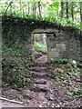 Gate into Hermitage Wood