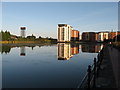 Reflections on the old dock