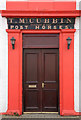 The Eglinton Hotel entrance doors in Dalmellington