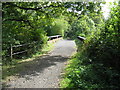 Top deck of the Double Bridge on the Downs Link