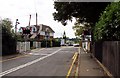 Level crossing in Wharf Lane