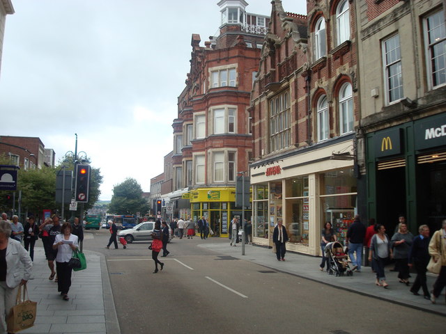 Exeter High Street © Stacey Harris :: Geograph Britain And Ireland