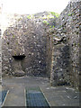 Room above Gate house at Carmarthen Castle