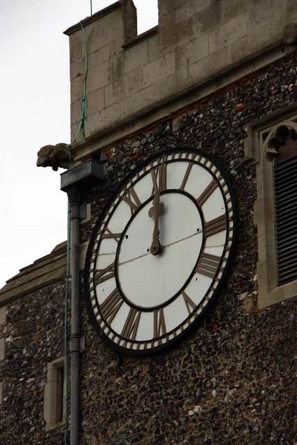 St Mary, Stone, Kent - Clock