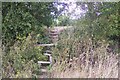 Steps and Stile towards Nickle Farm orchard