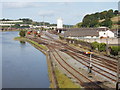 S6013 : Railway and signal by Waterford Station by David Hawgood
