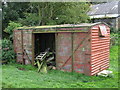 Old railway goods van, Wallend Farm, near Greenhead