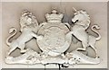 TG3302 : St Peter, Carleton St Peter, Norfolk - Royal Arms by John Salmon