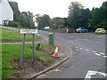 Sign at bottom of Cathkin Road