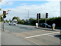 Traffic lights on the A46