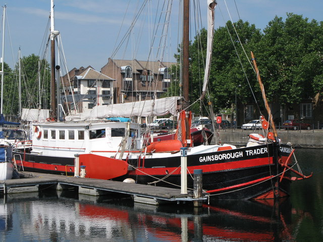 The Gainsborough Trader in South Dock
