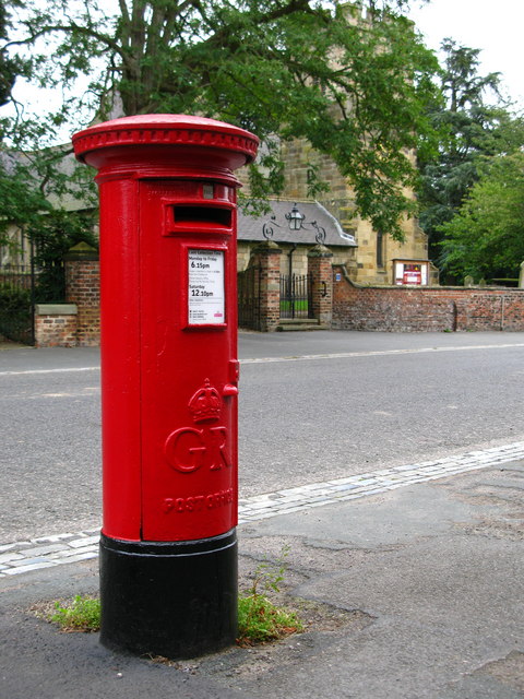 GR Pillar Box, Sowerby
