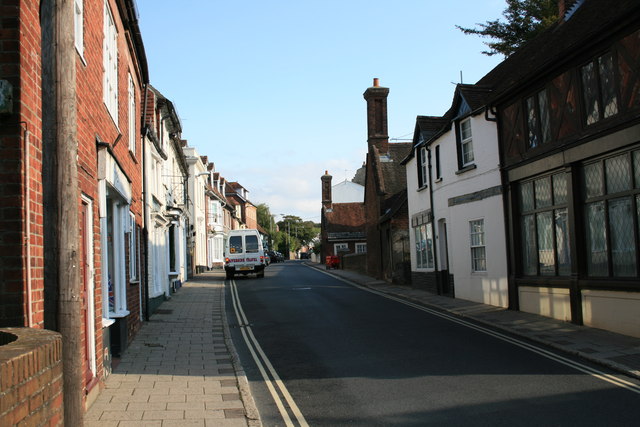 Salisbury Street, Blandford Forum © andrew auger :: Geograph Britain ...