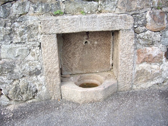 Water fountain (inscribed 1882)