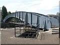 Swing bridge at the entrance to Greenland Dock