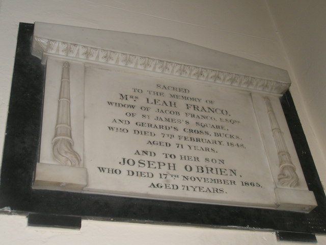 Memorials on the west wall at Holy Trinity, Fareham (5)