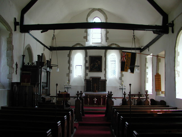 Interior of St Mary's, Moreton