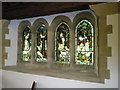 Stained glass window on the south wall at St Barnabas, Swanmore (2)